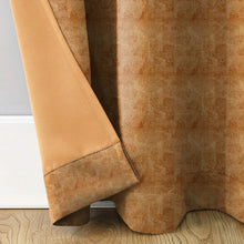 Load image into Gallery viewer, Rayna Decor Suede Velvet Texture Eyelet Door Curtain, Heavy Beige-2