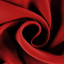 Load image into Gallery viewer, Rayna Decor Fabric Solid Window Curtain, Set of 1, Carmine Red