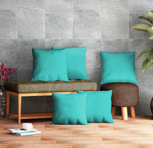 Load image into Gallery viewer, Rayna Decor Polyester Printed Cushion Covers for Living Room,16x16 Inches, Set of 5,Arctic