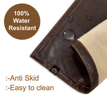 Load image into Gallery viewer, Rayna Decor Leather Dining Placemats for Dining Table Waterproof Wipeable Washable Placemats Heat-Resistant Non-Slip Kitchen Place Mats,Chocolate