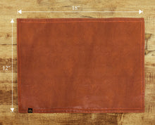Load image into Gallery viewer, Rayna Decor Leather Dining Placemats for Dining Table Waterproof Wipeable Washable Placemats Heat-Resistant Non-Slip Kitchen Place Mats,TAN