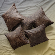 Load image into Gallery viewer, Rayna Decor Jacquard Velvet Cushion Covers for Living Room,16x16 Inches, Set of 5,Coffee-1