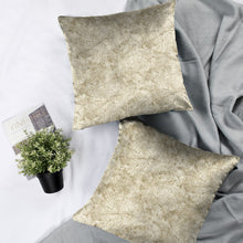 Load image into Gallery viewer, Rayna Decor Texture Suede Imported Velvet Reversible Cushion Covers for Living Room, Pack of 1 & 2, Cream