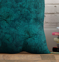 Load image into Gallery viewer, Rayna Decor Texture Suede Imported Velvet Reversible Cushion Covers for Living Room, Pack of 1 & 2, Teal Blue