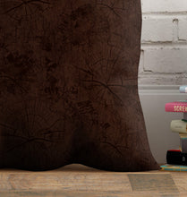 Load image into Gallery viewer, Rayna Decor Texture Suede Imported Velvet Reversible Cushion Covers for Living Room, Pack of 1 & 2, Coffee