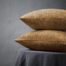 Load image into Gallery viewer, Rayna Decor Jacquard Chenille 100TC Cushion Cover, Pack of 1 & 2, Russet Bronze