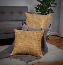 Load image into Gallery viewer, Rayna Decor Jacquard Chenille 100TC Cushion Cover, Pack of 1 & 2, Russet Bronze