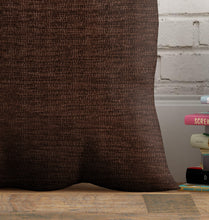 Load image into Gallery viewer, Rayna Decor Jacquard Chenille 100TC Cushion Cover, Pack of 1 & 2, Chocolate