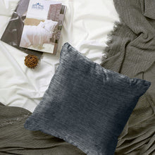 Load image into Gallery viewer, Rayna Decor Jacquard Chenille 100TC Cushion Cover, Pack of 1 & 2, Stone