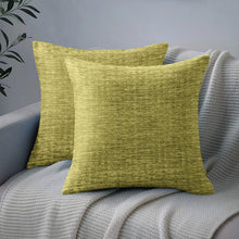 Load image into Gallery viewer, Rayna Decor Jacquard Chenille 100TC Cushion Cover, Pack of 1 & 2, Pistachio