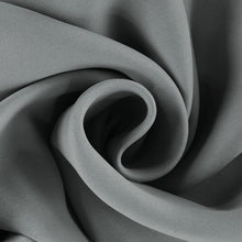 Load image into Gallery viewer, Rayna Decor Fabric Solid Window Curtain, Set of 1, Slate Grey
