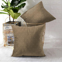 Load image into Gallery viewer, Rayna Decor Polyester Printed Cushion Covers for Living Room,16x16 Inches, Set of 5,Smokybrown
