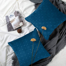 Load image into Gallery viewer, Rayna Decor Polyester Printed Cushion Covers for Living Room,16x16 Inches, Set of 5,Sapphire Blue
