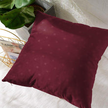 Load image into Gallery viewer, Rayna Decor Polyester Printed Cushion Covers for Living Room,16x16 Inches, Set of 5, Plum
