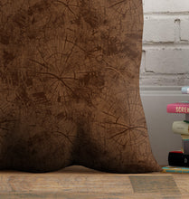 Load image into Gallery viewer, Rayna Decor Texture Suede Imported Velvet Reversible Cushion Covers for Living Room, Pack of 1 &amp; 2, Hazzlenut
