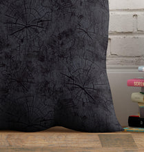 Load image into Gallery viewer, Rayna Decor Texture Suede Imported Velvet Reversible Cushion Covers for Living Room, Pack of 1 &amp; 2, Grey Black
