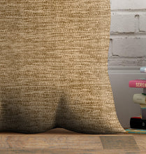 Load image into Gallery viewer, Rayna Decor Jacquard Chenille 100TC Cushion Cover, Pack of 1 &amp; 2, Peanut
