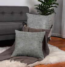 Load image into Gallery viewer, Rayna Decor Jacquard Chenille 100TC Cushion Cover, Pack of 1 &amp; 2, Platinum
