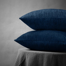 Load image into Gallery viewer, Rayna Decor Jacquard Chenille 100TC Cushion Cover, Pack of 1 &amp; 2, Sapphire Blue
