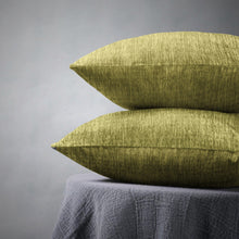 Load image into Gallery viewer, Rayna Decor Jacquard Chenille 100TC Cushion Cover, Pack of 1 &amp; 2, Pistachio
