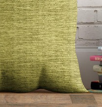 Load image into Gallery viewer, Rayna Decor Jacquard Chenille 100TC Cushion Cover, Pack of 1 &amp; 2, Pistachio

