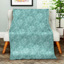 Load image into Gallery viewer, Rayna Decor Super Soft Unique Fringe Design Digital Pattern Suede Velvet Decorative Throw/Sofa Cover for Sofa,Couch, Bed and Living Room,140x125 cms,Pack of 2, Mint
